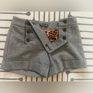 Express Design Studio Wool Blend Shorts Size 4